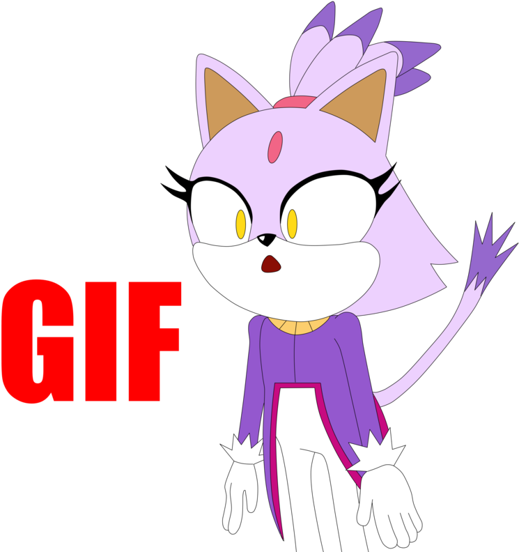 Petting Blaze By Sergeant16bit On Deviantart Royalty - Blaze The Cat Pixel Gif (973x821), Png Download