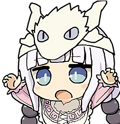 Kanna Sticker - Kanna Kamui Head Png (458x400), Png Download