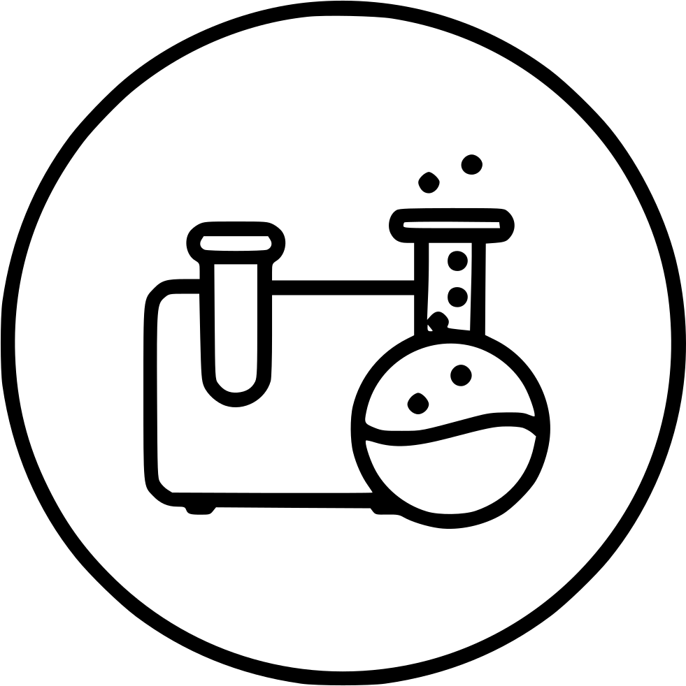 Tube Lab Science Reserch Test Beaker Technology Comments - Icon (981x982), Png Download