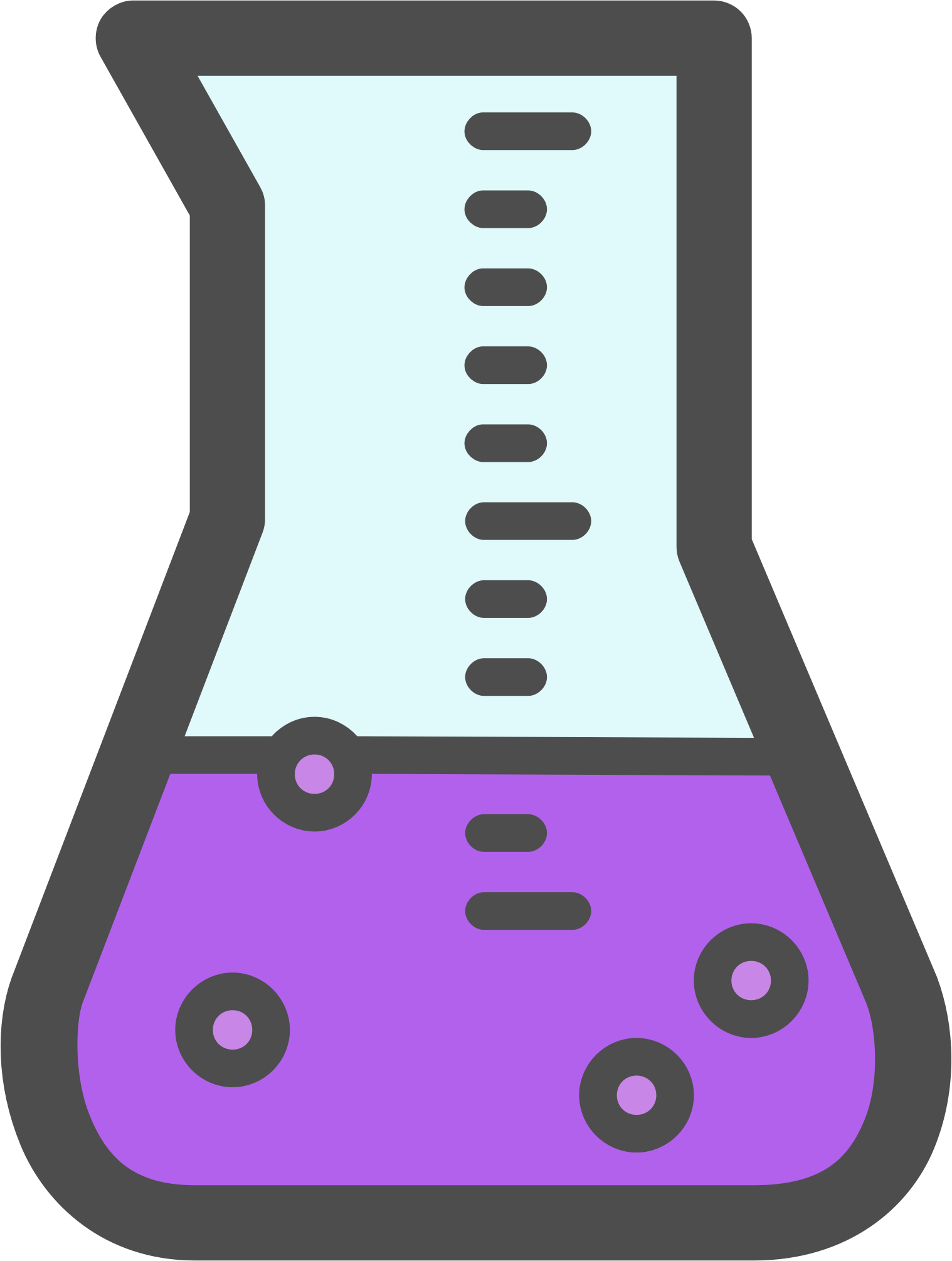 Big Image - Green Science Clipart (1518x2010), Png Download