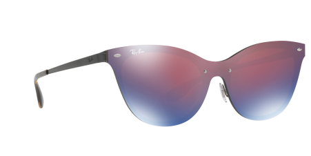 Colours - Ray-ban Blaze Cat Eye (450x281), Png Download