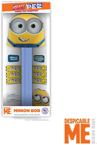 Giant Pez Despicable Me Minion Bob Candy Dispenser - Giant Pez Minion (500x500), Png Download