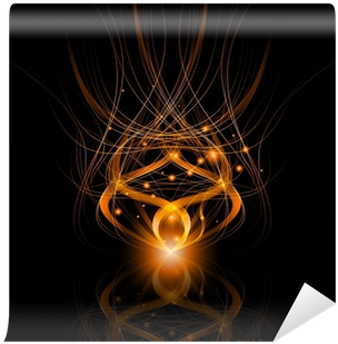 Abstract Background Light Lines, Futuristic Wave - Aetherna : L'émissaire De L'au-dela - Guilhem Meric (400x400), Png Download