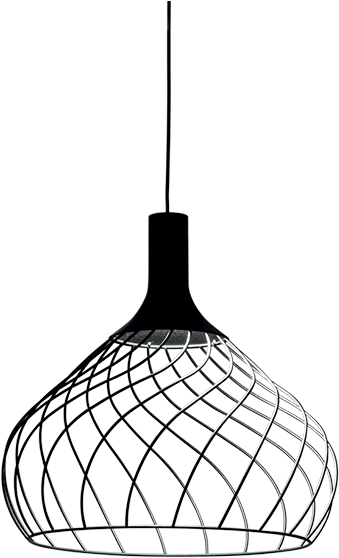 Lines Light I Mongolfier - Ma&de Lampe À Suspension Mongolfier Led 16w Ø 40 (1024x768), Png Download