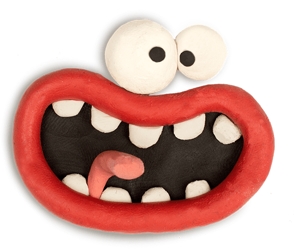 Aardman Face Bomb Messages Sticker-0 - Clay Animation (600x510), Png Download