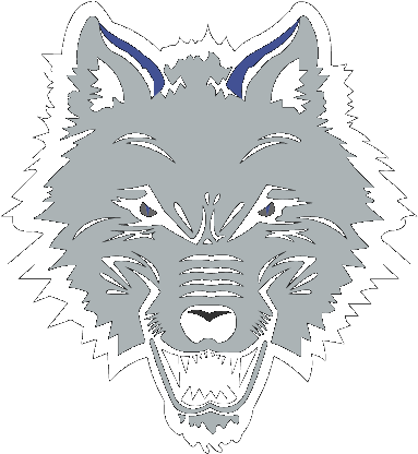 Sports - No Copyright Wolf Logo (401x435), Png Download