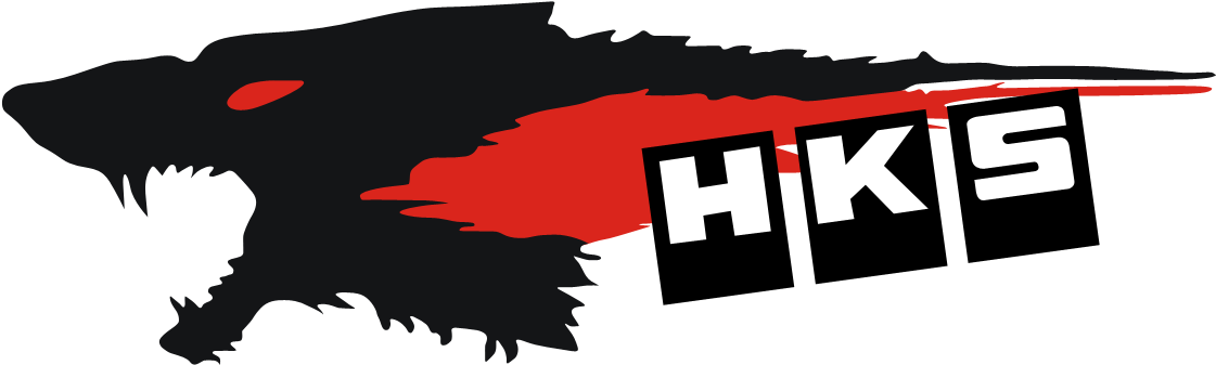 Hks Wolf Logo By Speedyx56 - Hks Wolf (1200x360), Png Download