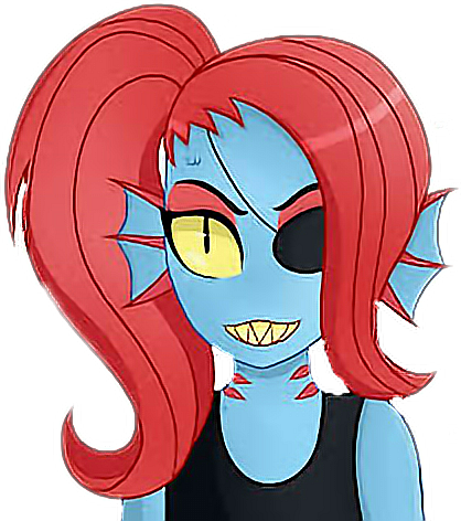 Undertaleundyne Undyne Undertale - Undyne Kawaii (418x472), Png Download