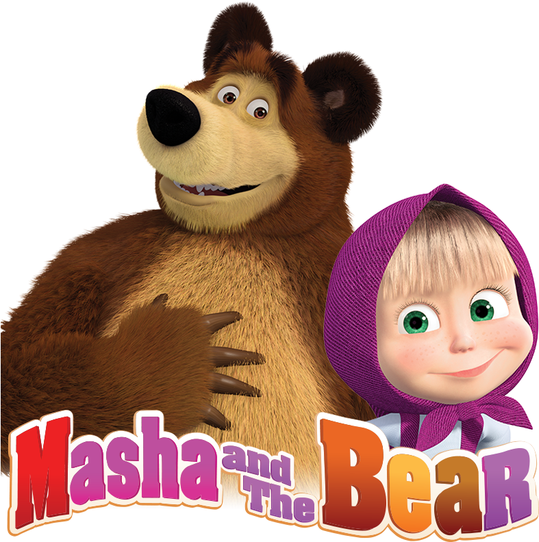Algunos De Ustedes Puede Ayudarme Con Este Matriz Masha - Masha And Big Bear (800x800), Png Download