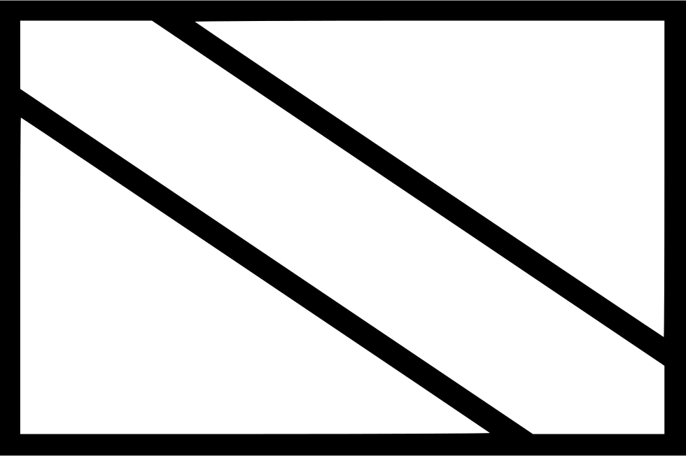 Trinidad Tobago Flag - Monochrome (980x652), Png Download