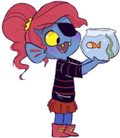 Undertale Au'sdeundertale Undyne Undertaleundyne - Underfell Sans X Undyne (421x486), Png Download