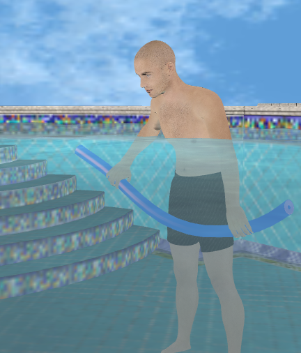 Swimming Pool (432x506), Png Download