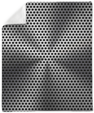 Seamless Circle Perforated Metal Grill Texture Plush - Worx Redwing Stk 5397 9w Safety Shoes (400x400), Png Download