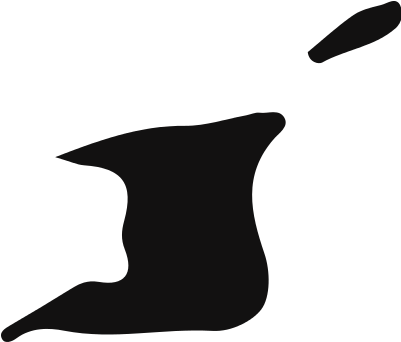 Trinidad And Tobago Black Country Map Shape Vector - Trinidad And Tobago Icon (400x400), Png Download