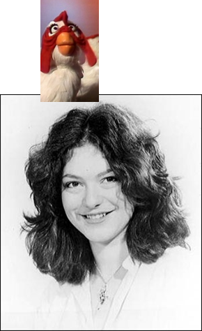 Louise Gold Chicken - Louise Gold Muppet Show (290x474), Png Download