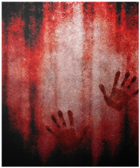 Blood Hand Print Black Background - Free Transparent PNG Download - PNGkey