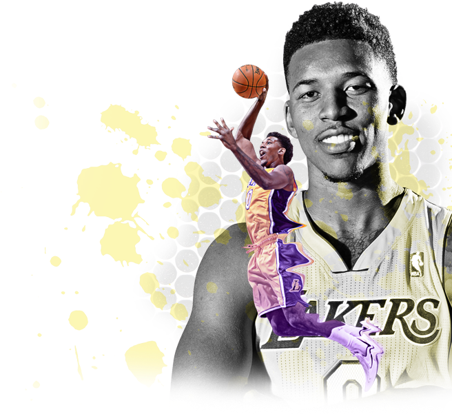 Nick Young Background - Nick Young Wallpaper Lakers (670x600), Png Download