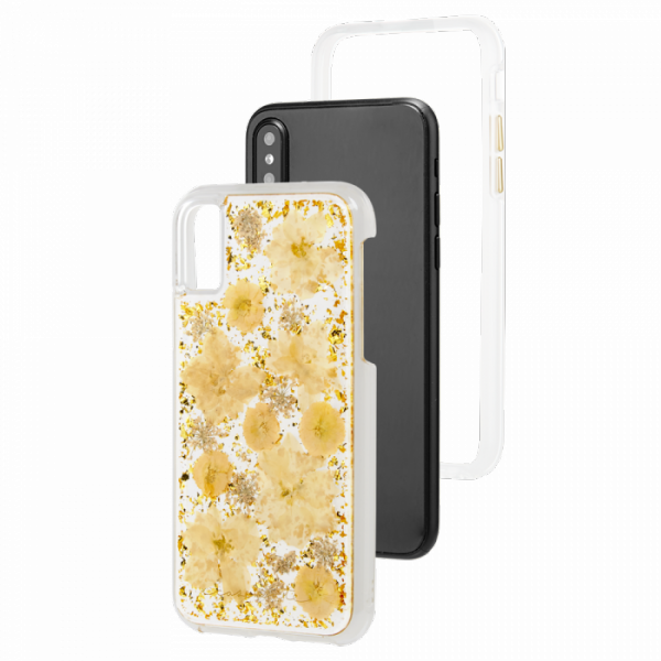 Iphone X Karat Petals Case - Case-mate Karat Petals Cover For Iphone X - White (600x600), Png Download