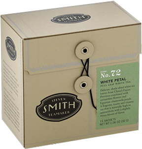 Smith Teamaker - Jasmine Silver Tip Green Tea Full (400x407), Png Download