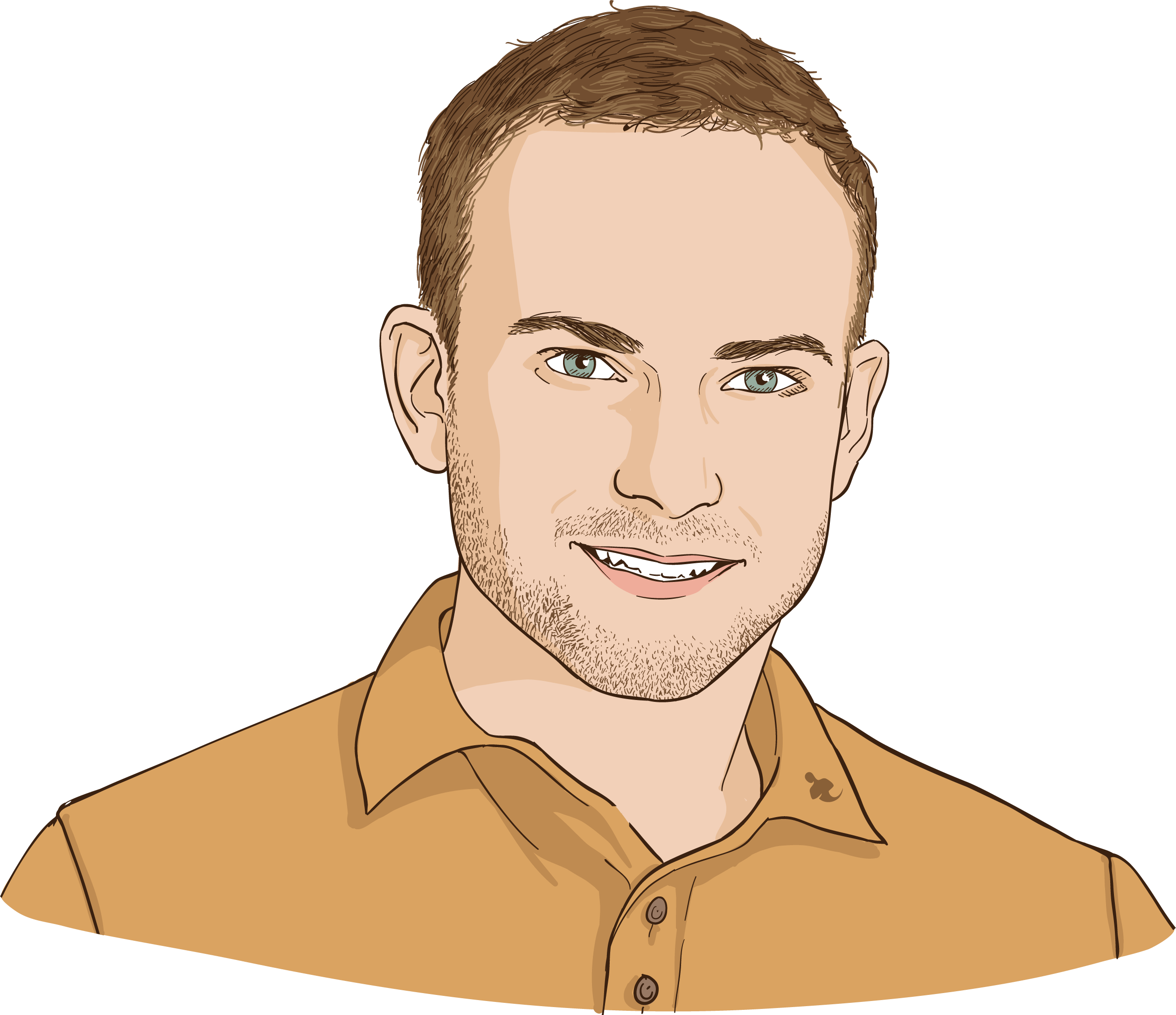 Cartoon Face Entrepreneur (2521x2175), Png Download