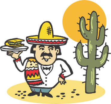 Taco (371x349), Png Download