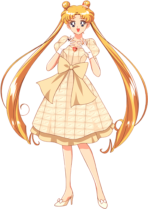Sailor Moon Wallpaper Entitled Tsukino Usagi - Thuỷ Thủ Mặt Trăng Usagi (540x810), Png Download