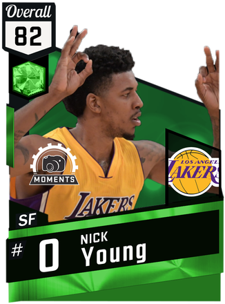 Moments Nick Young - Manute Bol 2k18 Team (325x475), Png Download
