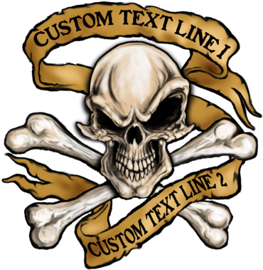 Skull Cro - 1st Raider/paratrooper Brigade (400x400), Png Download