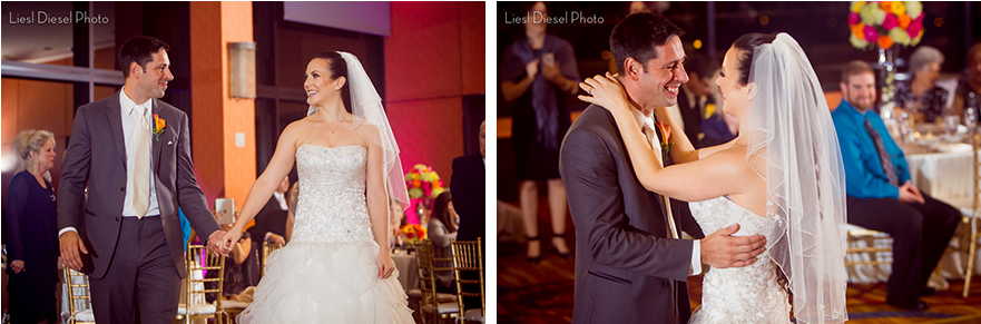 Marina Del Rey Marriott Wedding Reception First Dance - Marina Del Rey Marriott (900x310), Png Download