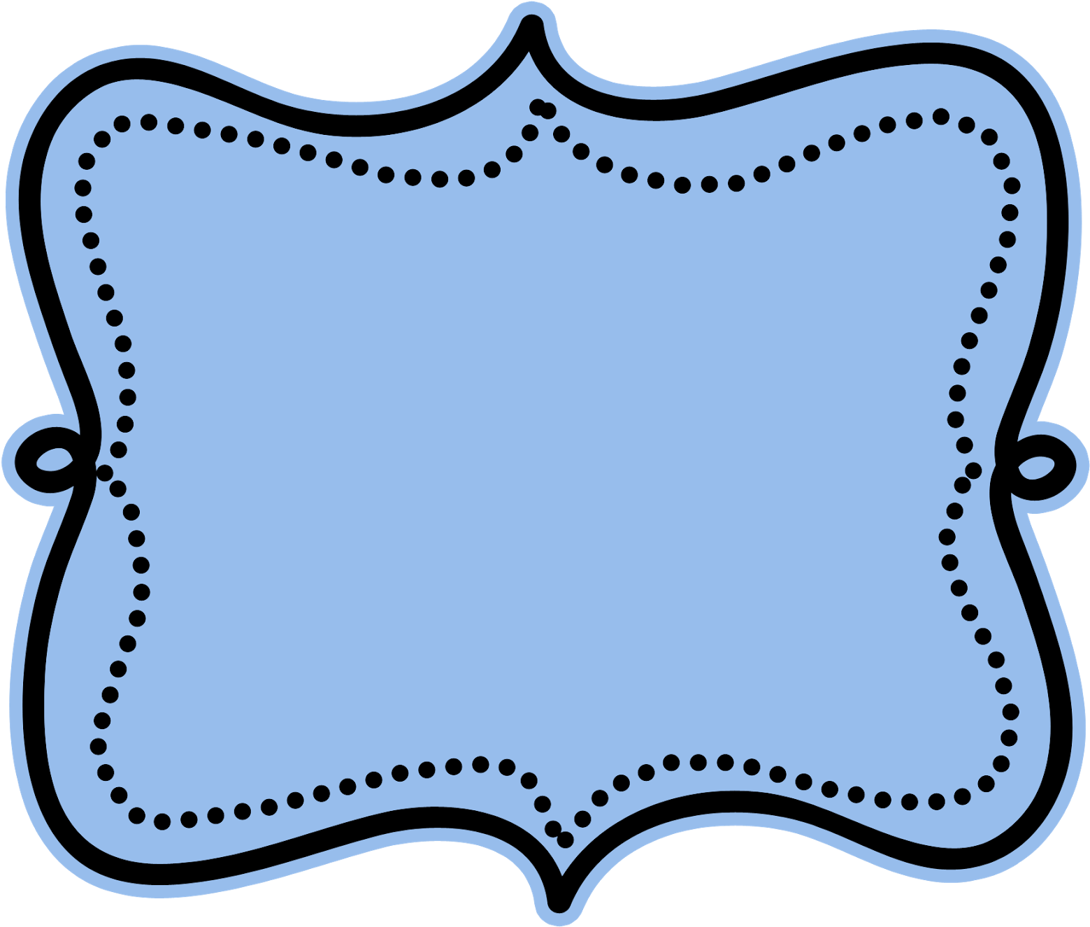 Clipart Marcos Y Bordes Gratis - Doodle Clipart Frames (1600x1391), Png Download