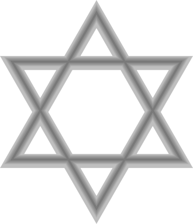 Star Of David, Magen David, Shield Of David - Night By Elie Wiesel Symbols (621x720), Png Download