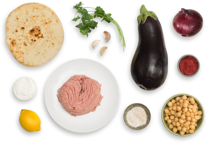 Spiced Turkey & Chickpea Chili With Chermoula, Labneh - Chili Top View Png (700x477), Png Download