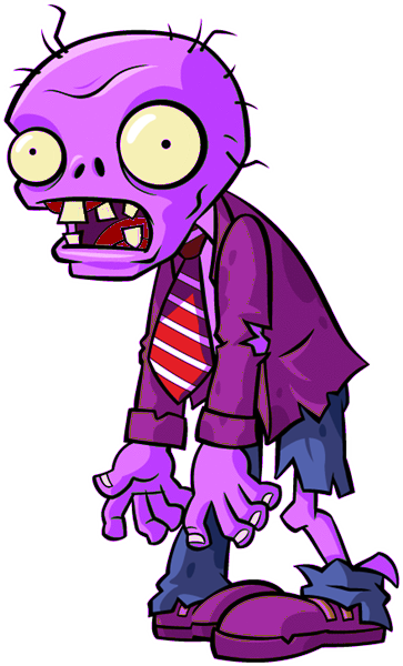 Head Zombie V4 - Zombies De Plants Vs Zombies (363x600), Png Download