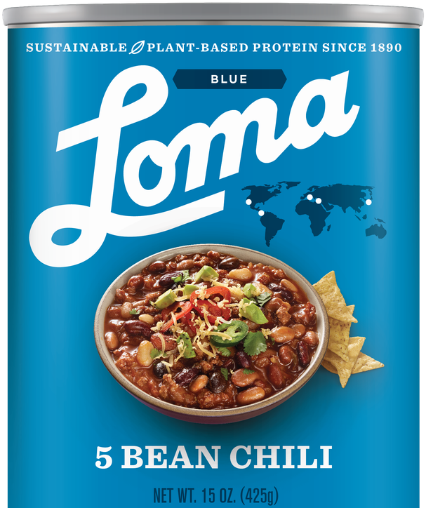 Loma Linda Blue Five Bean Chili (736x735), Png Download