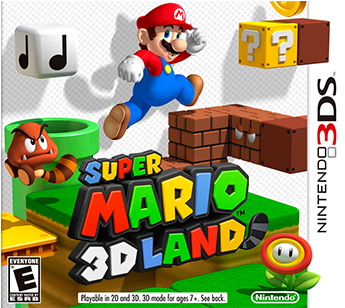 5,321 Coins - Super Mario 3d Land Cover (344x472), Png Download