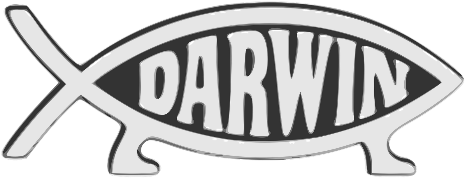 So Long And Thanks For All The Fish - Charles Darwin Bumper Sticker (1600x640), Png Download