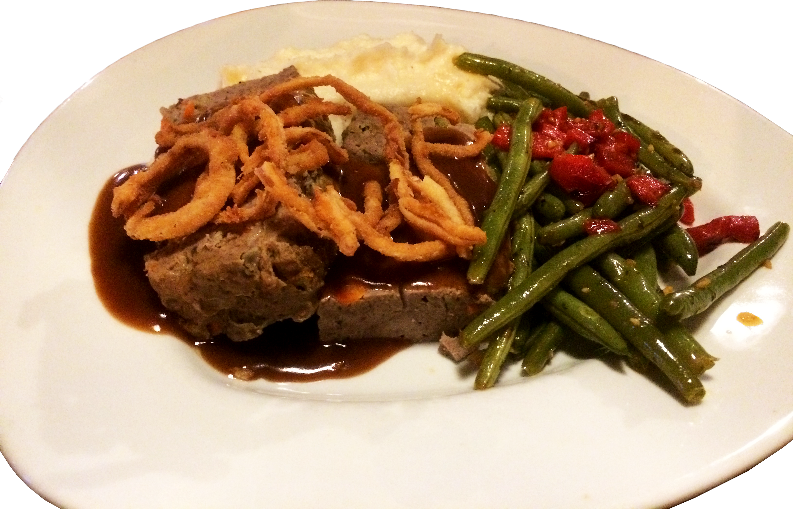 Meatloaf - Bistek (3000x1928), Png Download