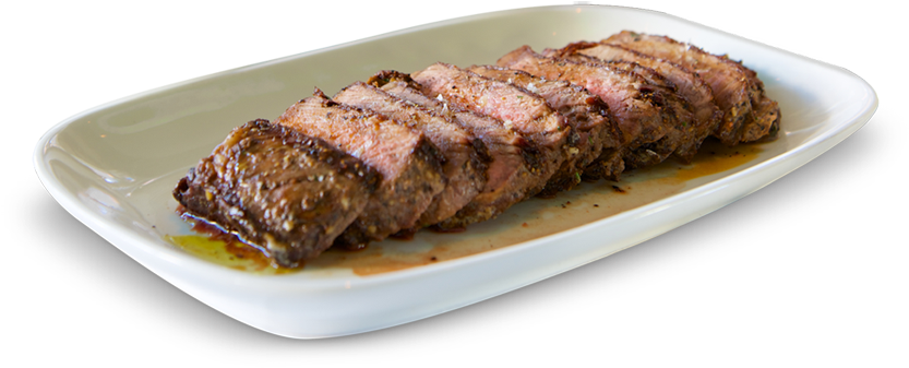 Ny Strip In Beef Butter Sauce - Delmonico Steak (900x562), Png Download