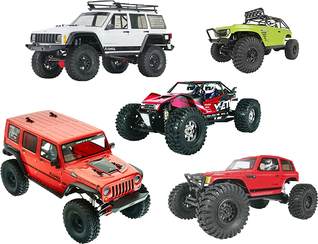 Complete Axial Kits - Axial 1/10 Wraith Spawn 4wd Kit (710x497), Png Download