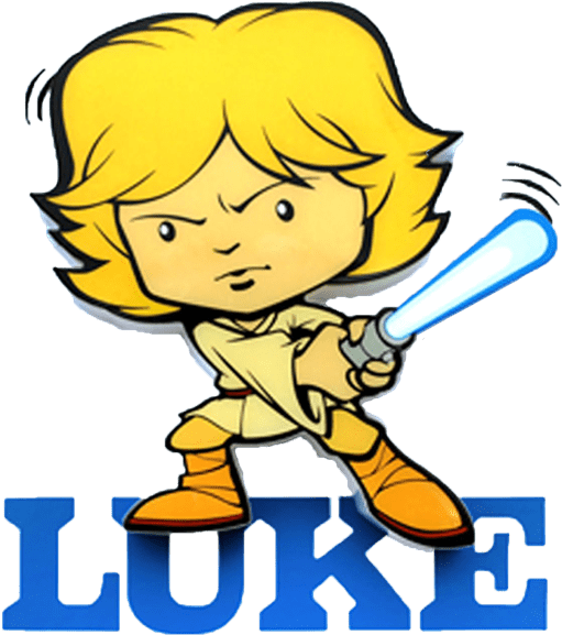 Mini 3d Led Night Light - 3d Light Fx Mini Nightlight Luke, Multi-colored (600x600), Png Download