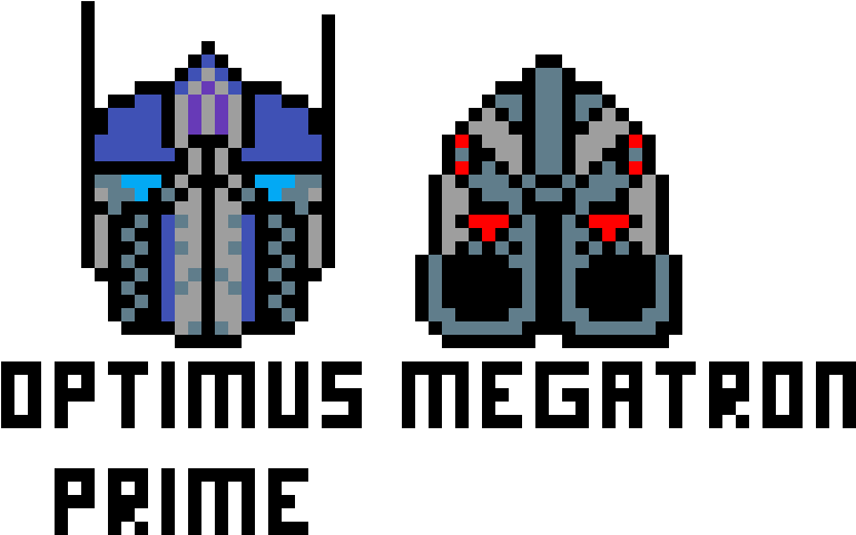 Optimus And Megatron - Graphic Design (1200x1200), Png Download