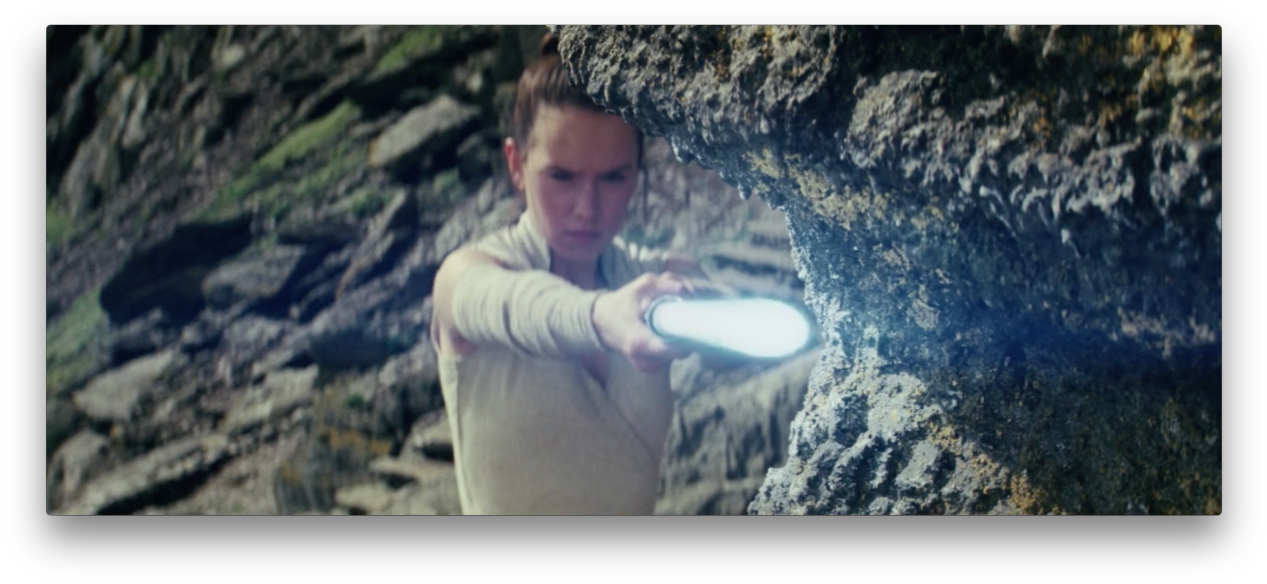 Image - Ahch To Rey Training (1280x595), Png Download