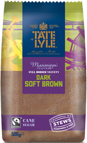 Dark Soft Brown Sugar - Tate & Lyle Light Brown Sugar (306x522), Png Download