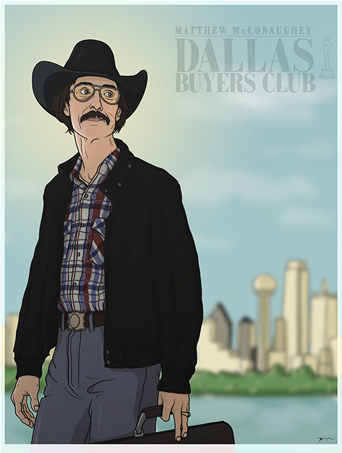 4cfdace42e Mc00 - Dallas Buyers Club (870x650), Png Download