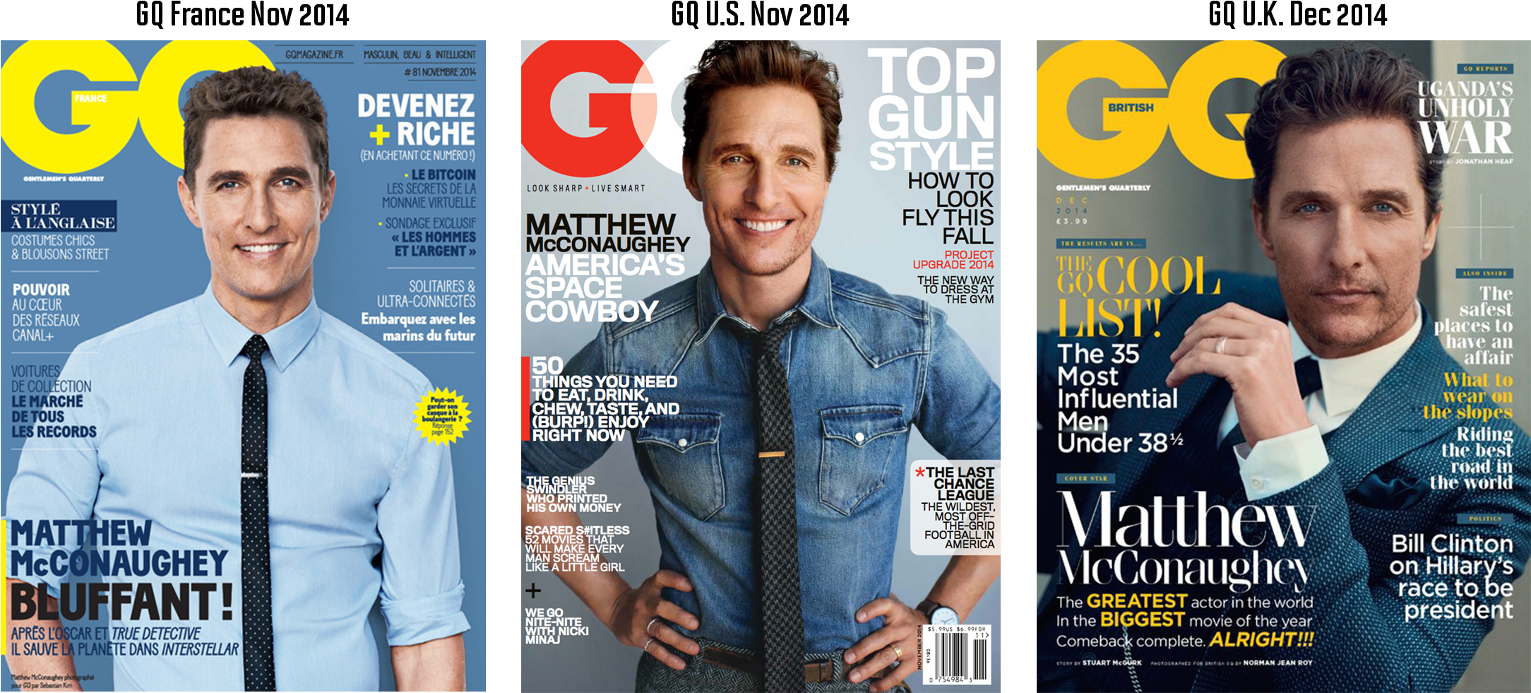 Mmcc Gq Nov14 Copie - Gq (2250x1036), Png Download