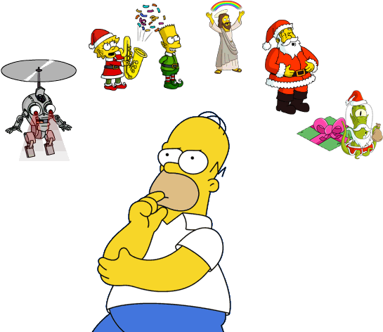 It's A New Event In Springfield, And We All Know New - Homer Simpson (567x480), Png Download