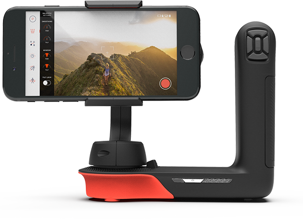 Movi Cinema Robot Holding An Apple Iphone Steady For - Стабилизатор Apple (600x435), Png Download