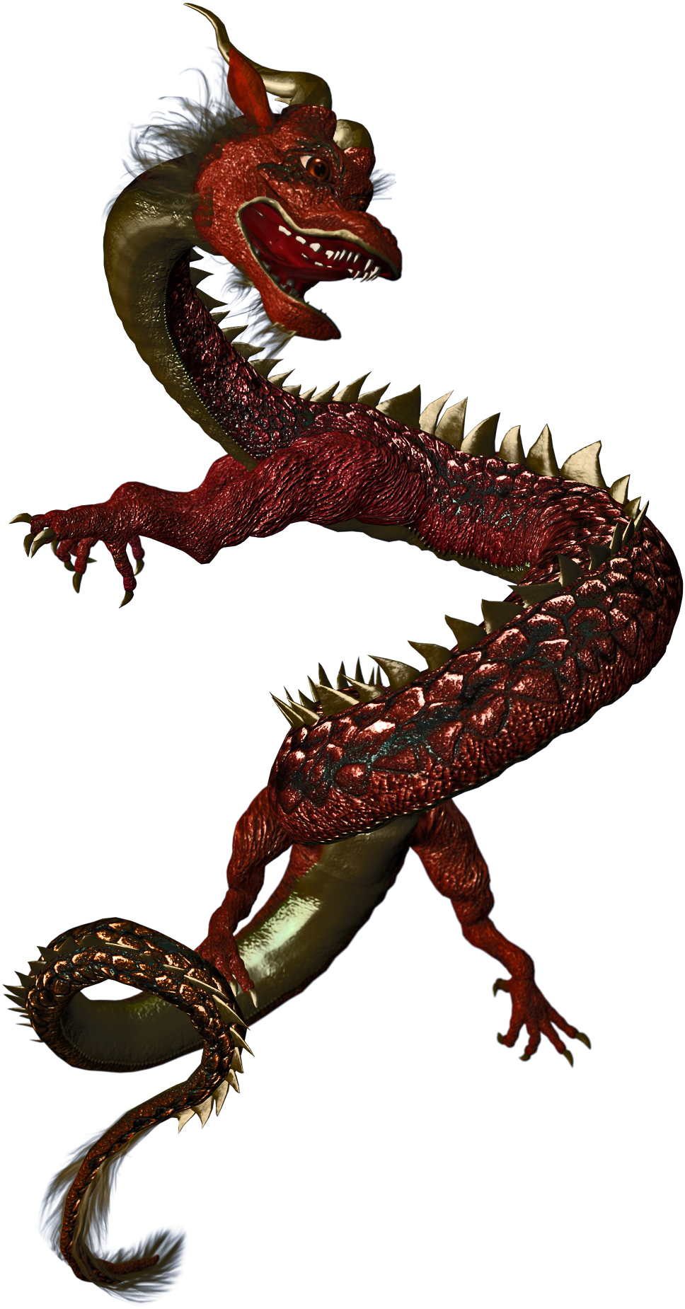 Realistic Dragon Png Pic - Realistic Dragon Png (1200x1920), Png Download