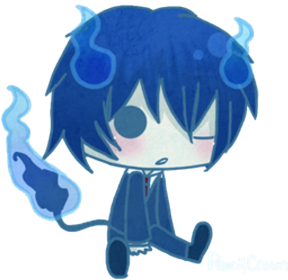 Chibi Ver Rin Okumura - Rin Okumura (420x420), Png Download