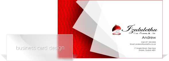 Business Card Design Png And Designer Based In Durb - Visiting Cards Designs Png (589x213), Png Download